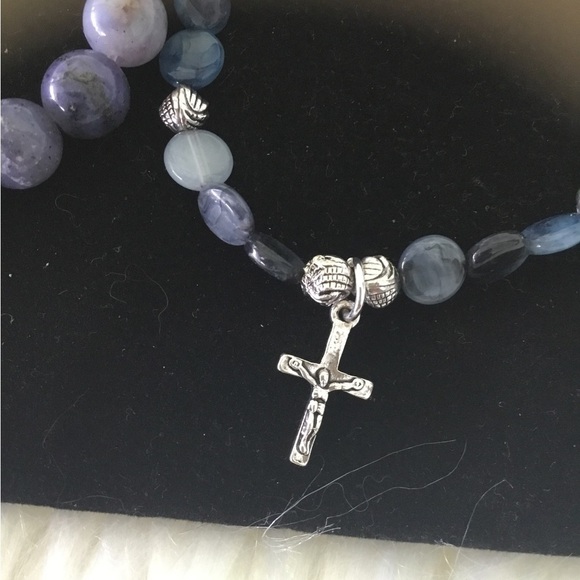 Avon religious 3 piece stretch bracelet set - Picture 12 of 15